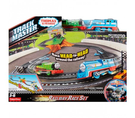 Набор большая гонка Томаса и Перси Thomas & FriendsПаровозик Томас (Thomas and friends)